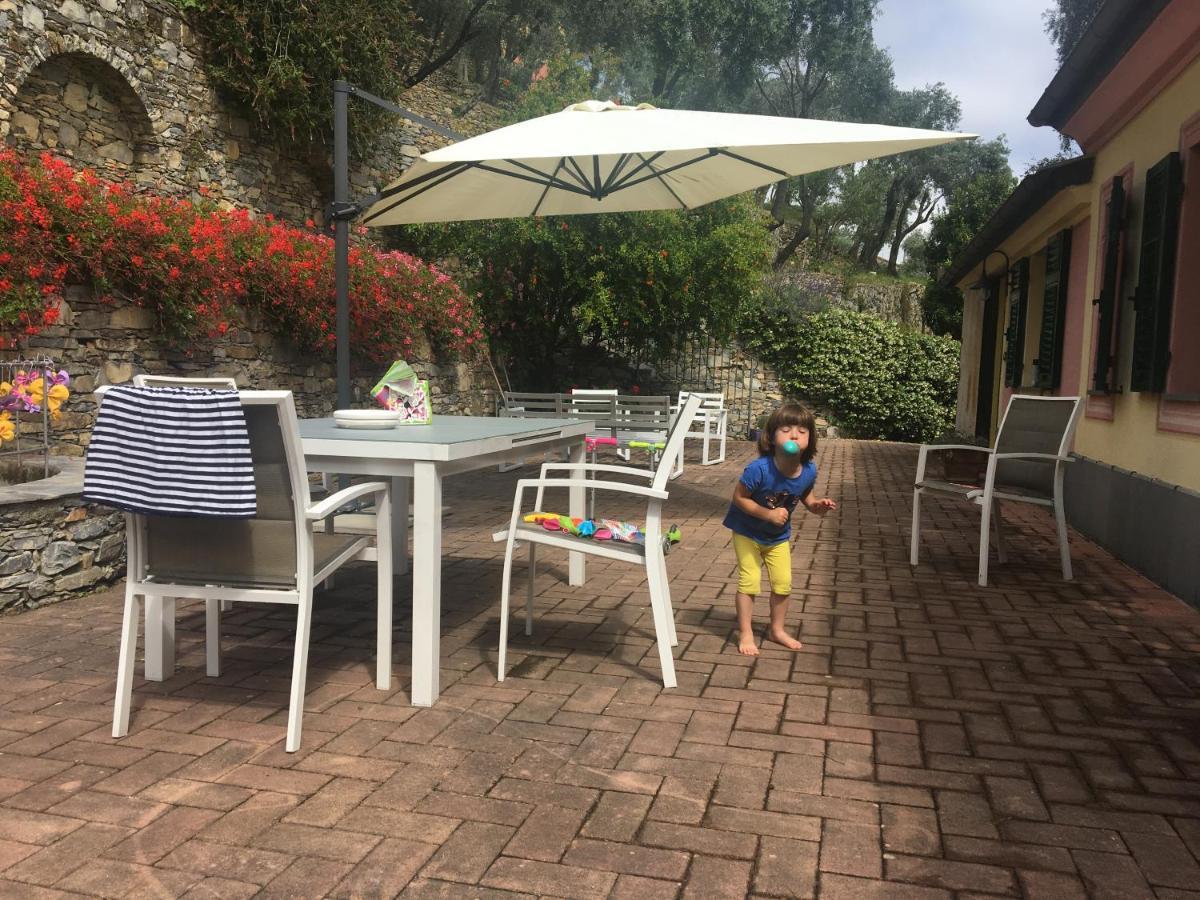 Villa Olivari - Apt La Lavanda Camogli Dış mekan fotoğraf